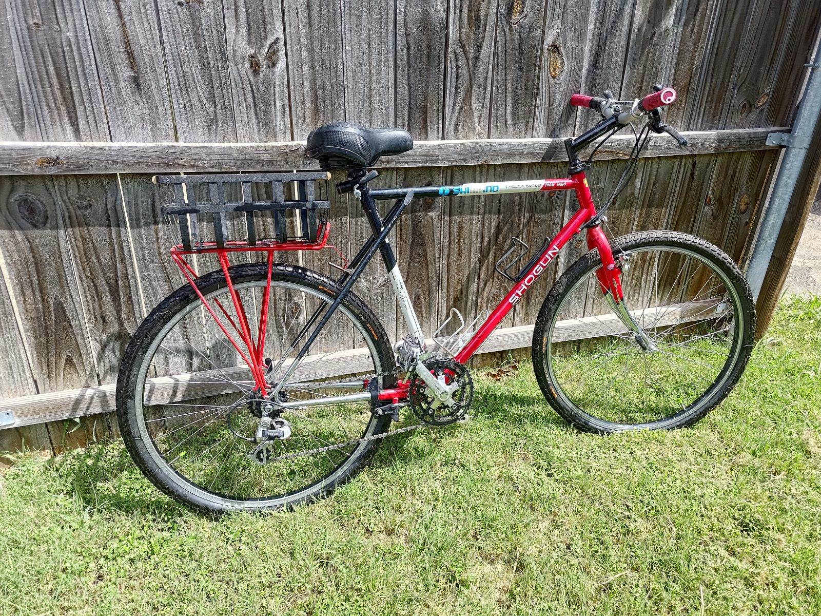 Shogun Mountain Bike with Rear Rack